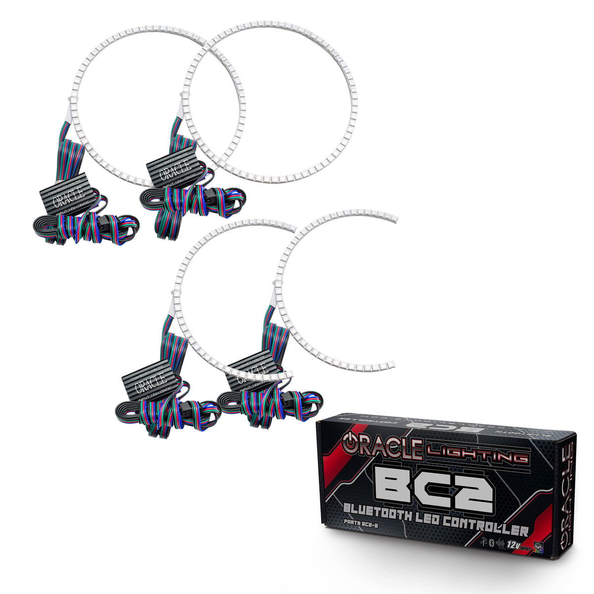 Oracle Fits Dodge Ram 06-08 Halo Kit Colorshift W/ BC1 Controller See Warranty 2236-335