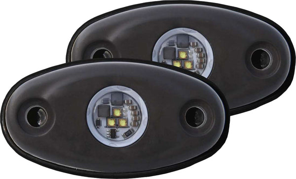 RIGID A-Series High Power Triplex W/Red LED (Pair) 48228