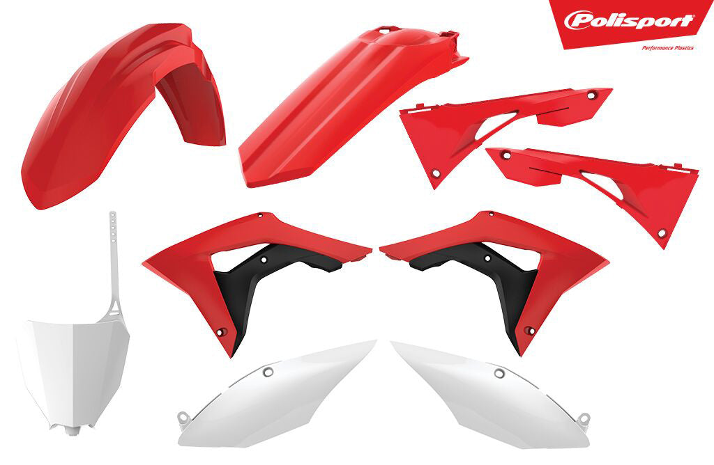 Polisport Plastic Kit - ORIGINAL COLORS - Honda CRF450R 2017-2018 90719