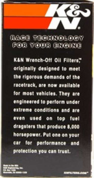 K&N Premium Oil Filter: Protects Your Engine: Fits Select 1994-2003 Fits Ford