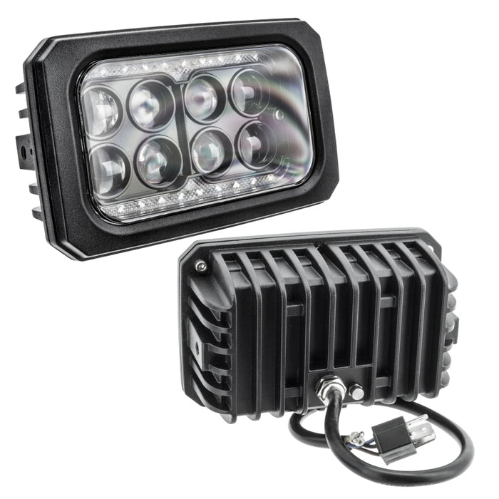 Oracle Lighting 4X6 40W Replacement Led Headlight Black Mpn: 6912-001