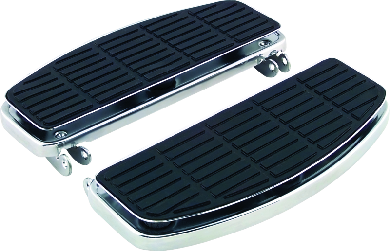 Bikers Choice 66-84 FL Chrome Late Style Floorboards Replaces H-D 50603-74TA 490336