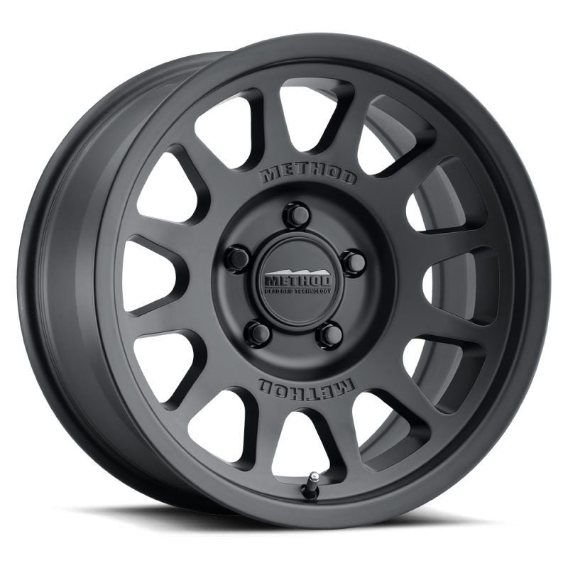 Method MR703 17x8.5 +35mm Offset 5x150 110.5mm CB Matte Black Wheel MR70378558535