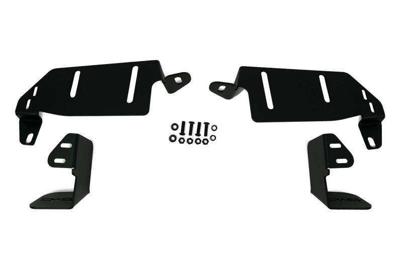 DV8 Offroad 21-22 Ford Bronco Factory Bumper Pocket Light Mount (Pair) 3in LED Pod Lights LBBR-05