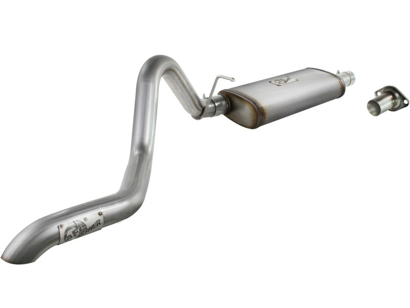 aFe MACHForce XP Exhausts Cat-Back SS-409 EXH CB compatible with Jeep Cherokee XJ 91-01 I6-4.0L HT 2.5 In. 49-46225