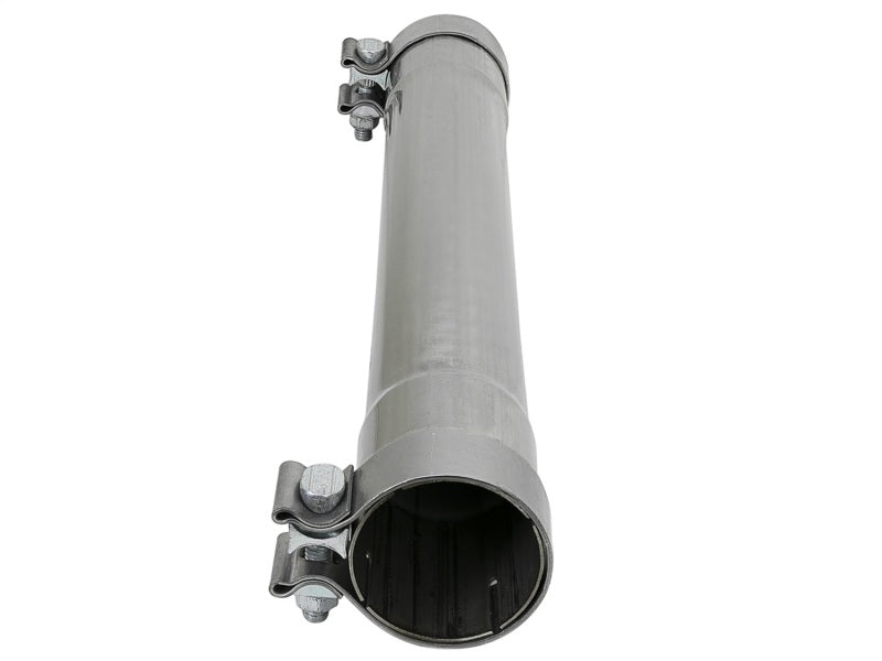 aFe MACH Force-Xp 409 SS Muffler Pipe 2.5in. Inlet/Outlet / 14in. Body / 20in. Length 49M00035