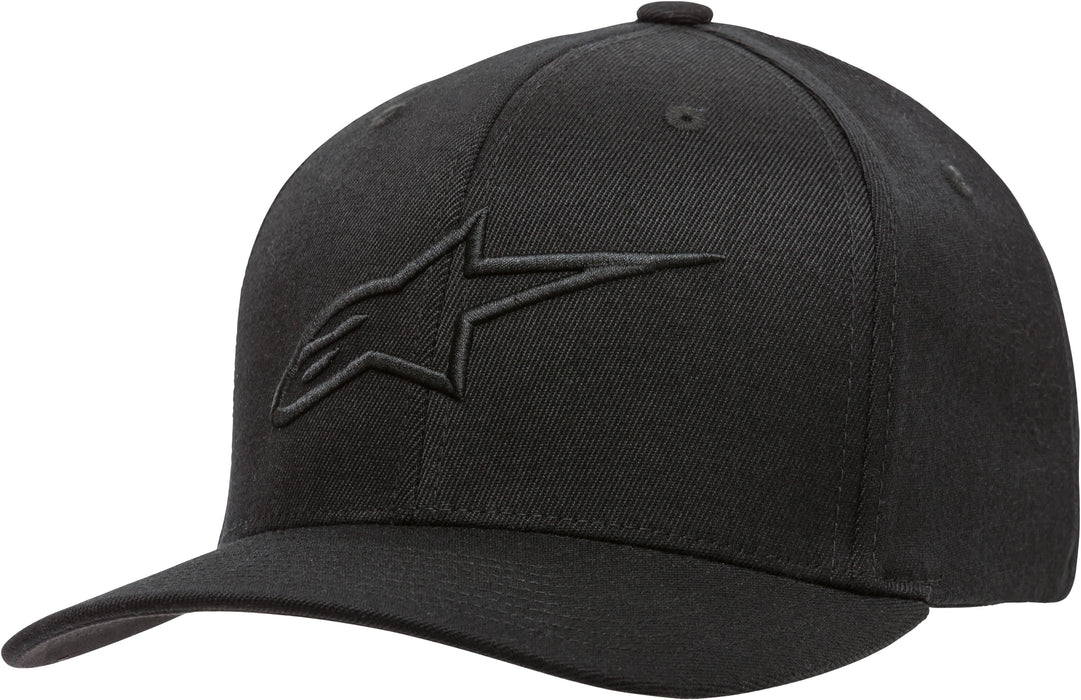 Alpinestars Ageless Curve Hat Black/Black Lg/Xl 1017-81010-1010-LG/X