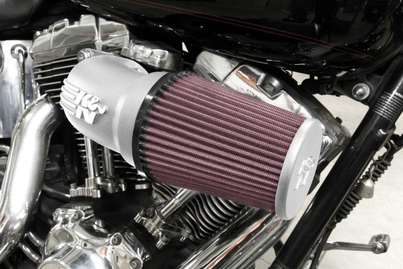 K&N Cold Air Intake Kit: Guaranteed To Increase Horsepower: Fits 2001-2017 Harley Davidson (Fat Bob, Dyna Low Rider, Wide Glide, Switchback, Softail Slim, Other Select Models) 57-1137S
