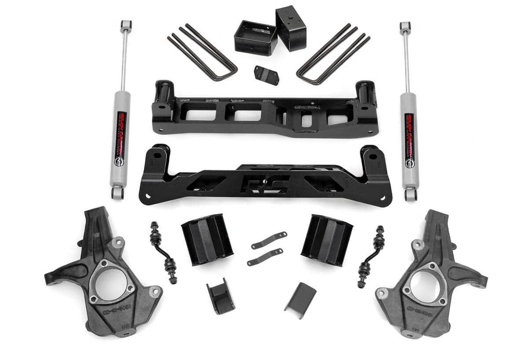 Rough Country 5 Inch Lift Kit Alum/Stamp Steel Chevy/fits gmc 1500 (14-18) 24831