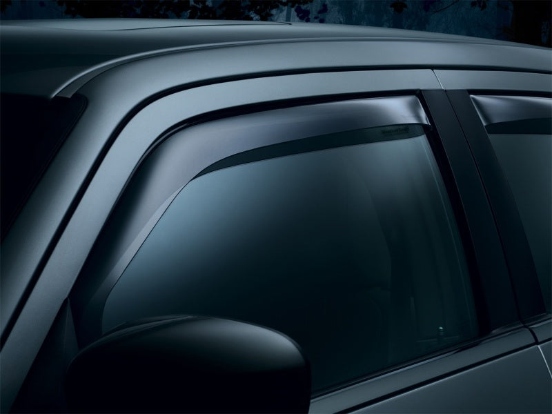 WeatherTech 12+ Land Rover Range Rover Evoque Front and Rear Side Window Deflectors Dark Smoke 82708