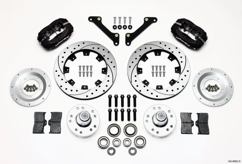 Wilwood Forged Dynalite Front Kit 12.19in Drilled 70-78 Camaro 140-8582-D