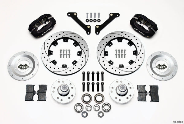 Wilwood Forged Dynalite Front Kit 12.19in Drilled 70-78 Camaro 140-8582-D