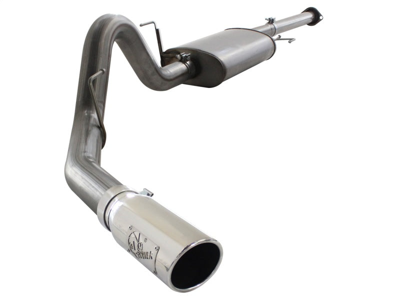 aFe MACHForce XP Exhausts Cat-Back SS 409 EXH Polished CB Ford F-150 11-12 V6-3.5L (tt) 49-43038-P