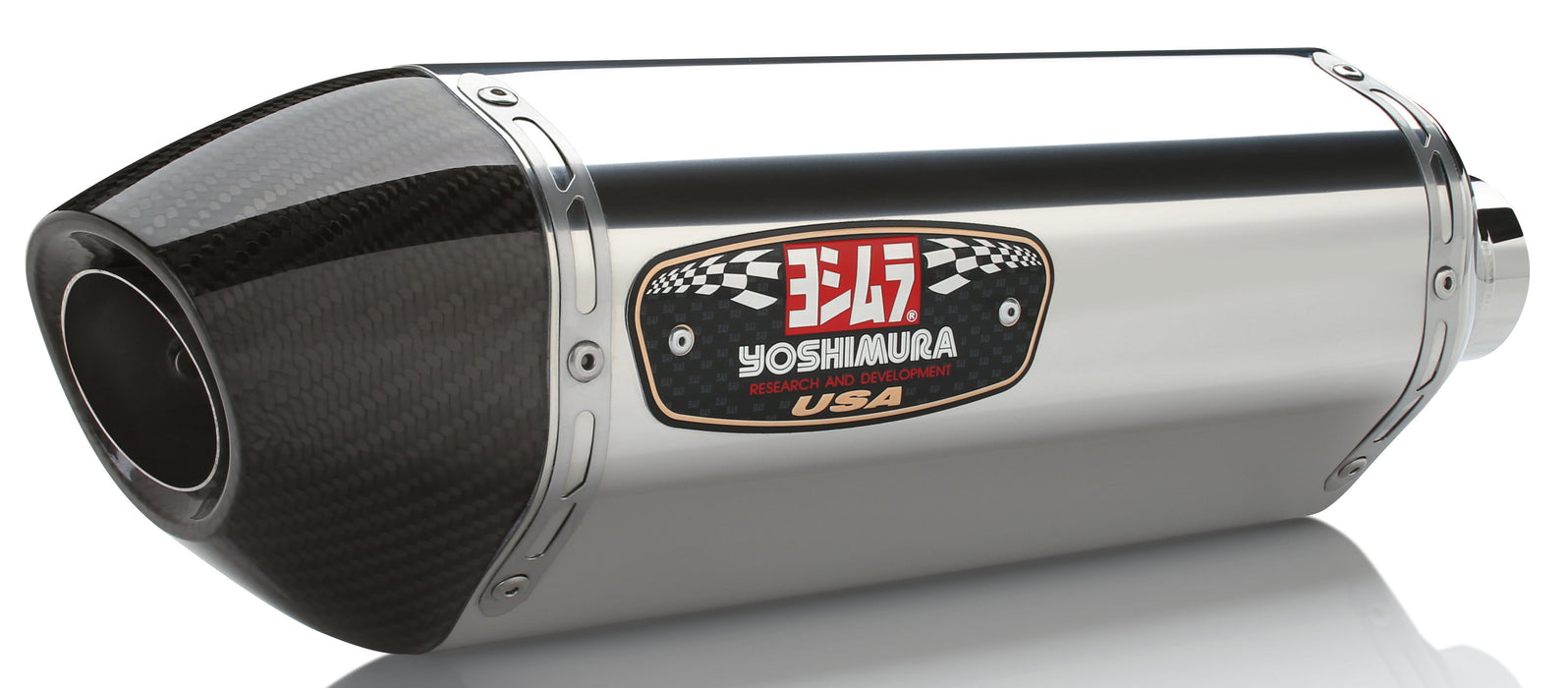 Yoshimura 960-1467 Exhaust Street R-77 Slip-On Ss-Ss-Cf Dual 1121205