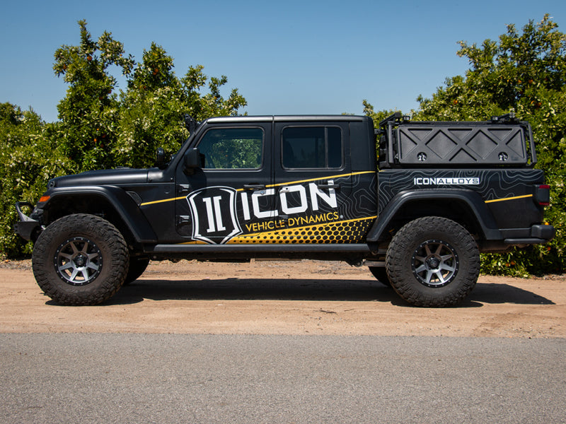 ICON 2020+ compatible with Jeep Gladiator 2.5in Stage 7 Suspension System (Billet) K22107