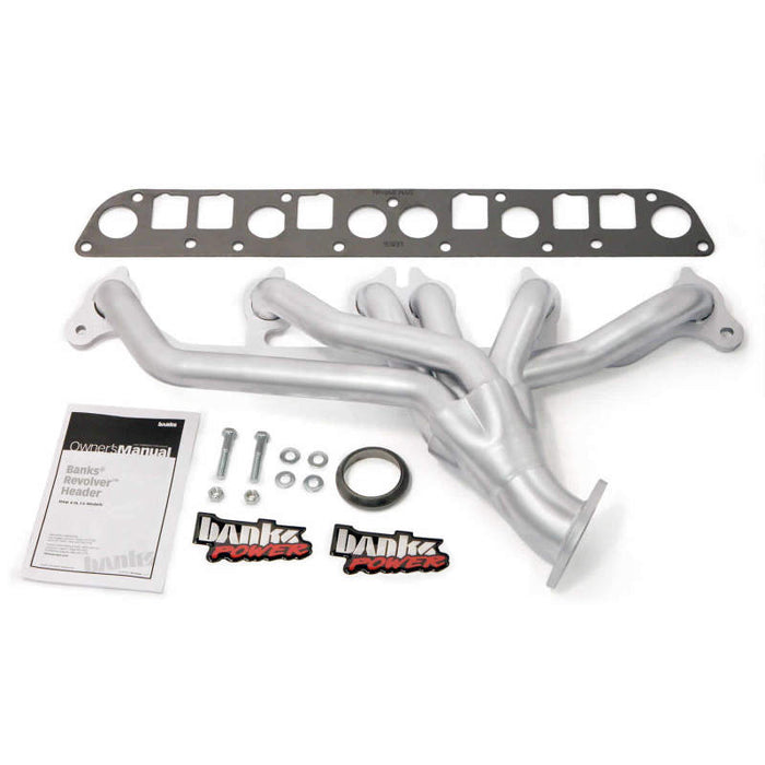 Banks Power 91-99 compatible with Jeep 4.0 Wrangler / 91-98 Cherokee Revolver Exhaust Manifold System 51327