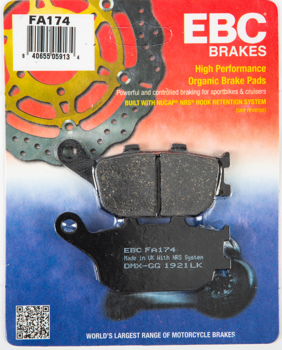 Ebc 15-174 Brake Pads