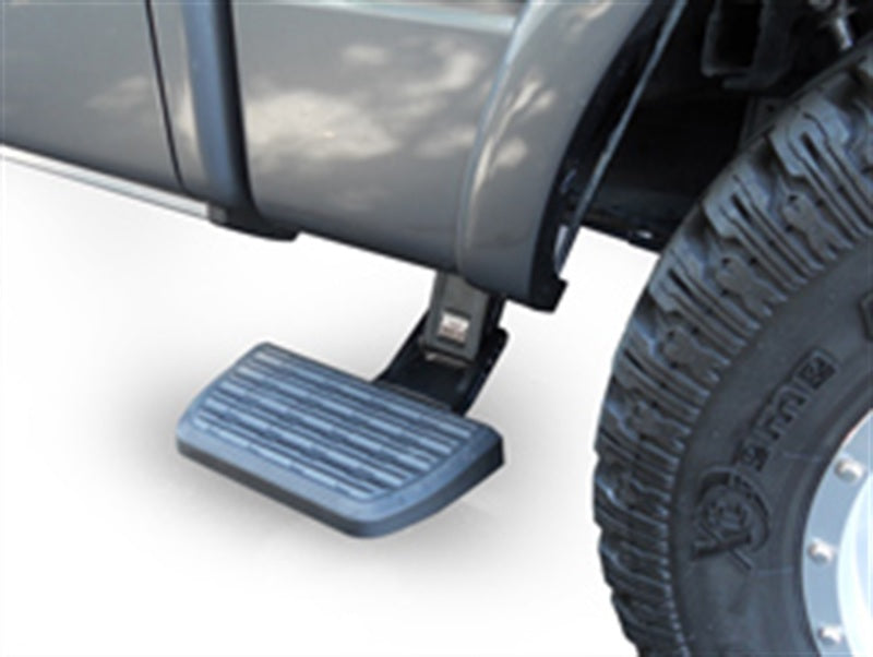 AMP Research 75406-01A BedStep2 Retractable Truck Bed Side Step for 2019-2021 Ram Classic 2009-2018 Ram 1500 2010-2013 Ram 2500/3500 Mega Cab