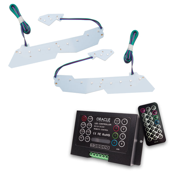 Oracle 14-19 Chevy Corvette C7 Headlight DRL Upgrade Kit ColorSHIFT w/ 2.0 Controller SEE WARRANTY 2624-333