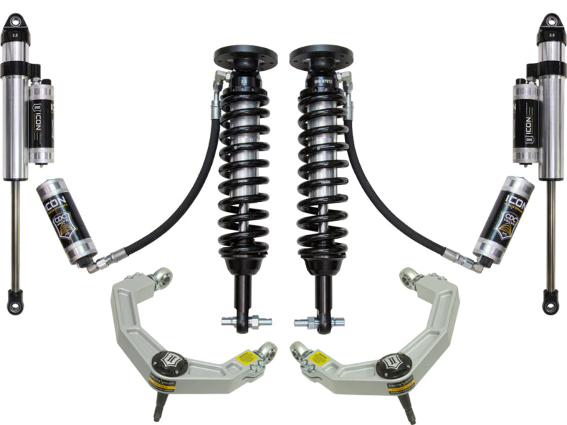 Icon 2015-2020 Ford F-150 4Wd 2-2.63" Lift Stage 5 Suspension System W Billet Uca K93085