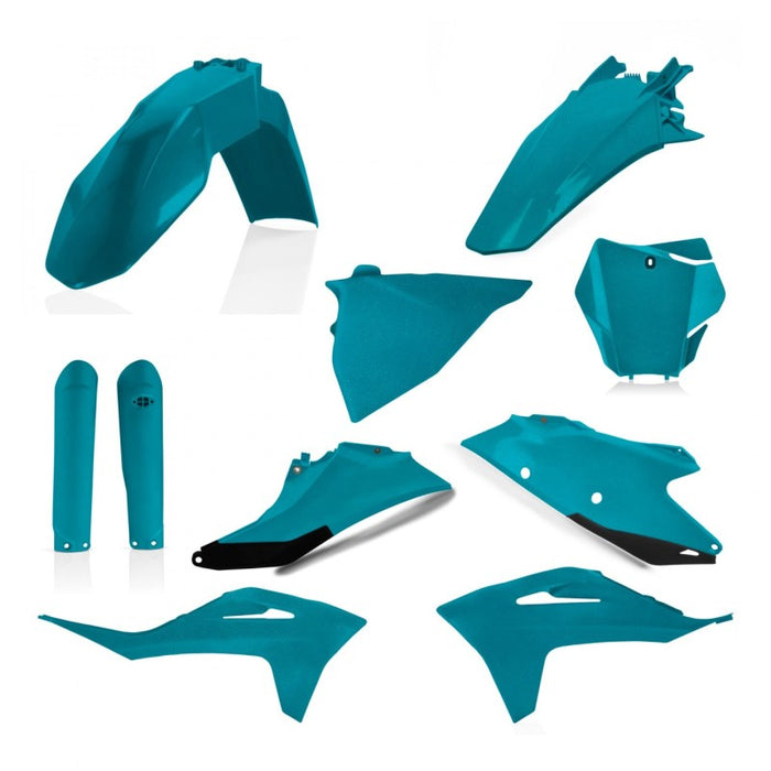 Acerbis 2872797441 Full Plastic Kit - Teal Metallic