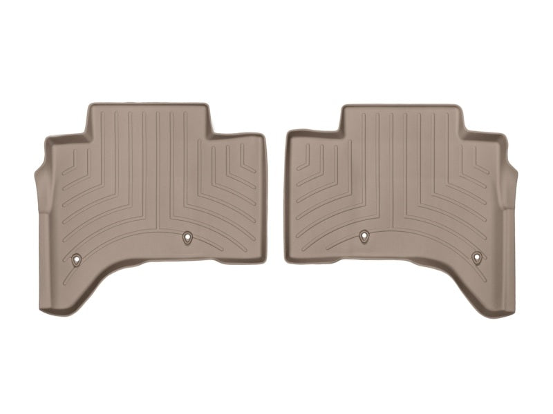 WeatherTech 2013+ Land Rover Range Rover Rear FloorLiner Tan(Stand Wheelbase Models w/2nd Row Con) 454802