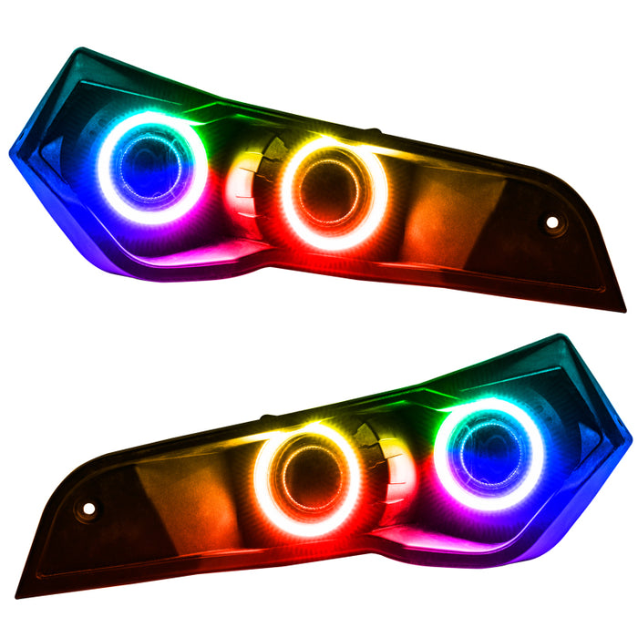 Oracle Lighting 3953-330 - SMD ColorSHIFT Dual Halo kit for Headlights