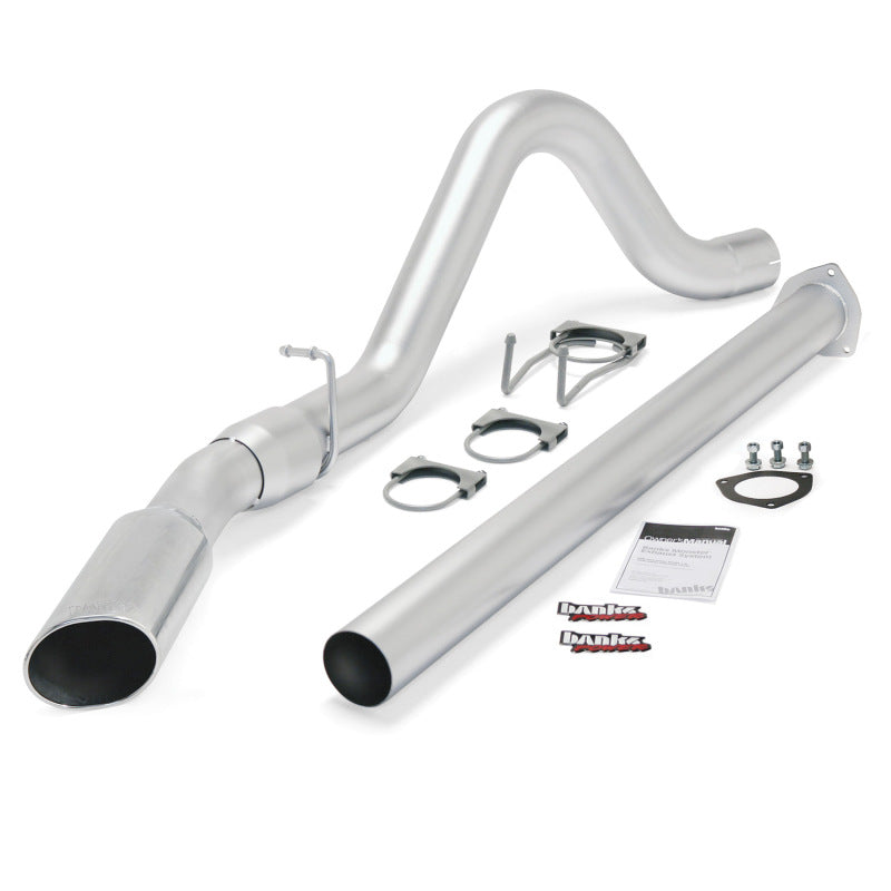Banks Power 15 Ford 6.7L F250-350-450 CCSB/CCLB SRW Monster Exh Sys SS Single Exh w/ Chrome Tip 49792