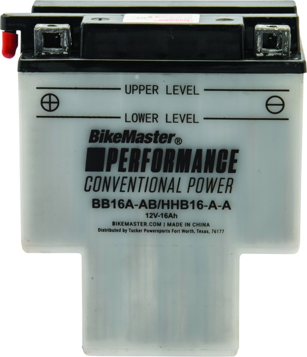 Bikemaster Performance Conventional Battery Hbb16A-A/Ab HHB16A-A/HHB16A-AB