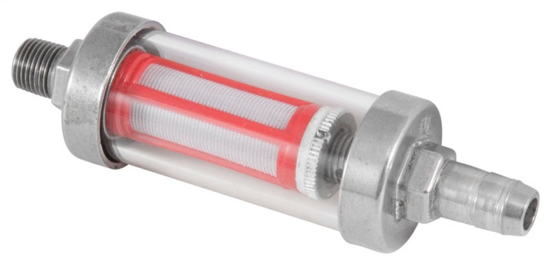 K&N 5/16in or 3/8in Inlet 1/8in NPT Outlet Clearview Fuel Filter 81-0302