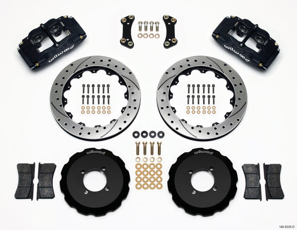 Wilwood FSLI4 Front Hat Kit 13.00in Drilled 2003-05 Scion xA xB 140-8335-D