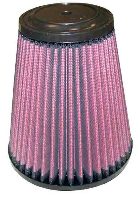 K&N Universal Clamp-On Air Filter: High Performance, Premium, Washable, Replacement Filter: Flange Diameter: 4 In, Filter Height: 6 In, Flange Length: 0.625 In, Shape: Round Tapered, RU-5121