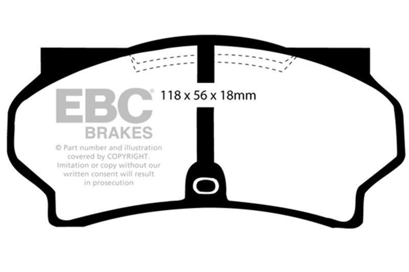 EBC 11-16 BMW Z4 E89 Ultimax Front Brake Pads UD9181