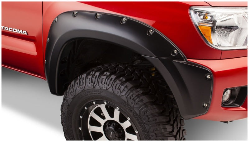 Bushwacker 12-15 Toyota Tacoma Pocket Style Flares 2pc Black 31079-02