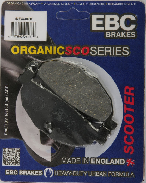 EBC Brakes SFA408 Standard Scooter Brake Pad