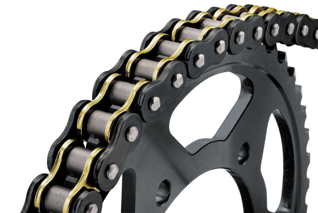 BikeMaster 530 BMXR Series Sealed Chain Black/Gold 120 Links (530BMXR-120/BG)