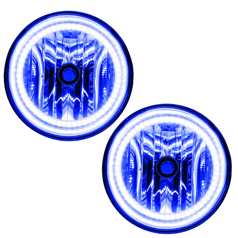 Oracle Lighting 07-13 Toyota Tundra Pre-Assembled LED Halo Fog Lights -Blue SEE WARRANTY 7095-002