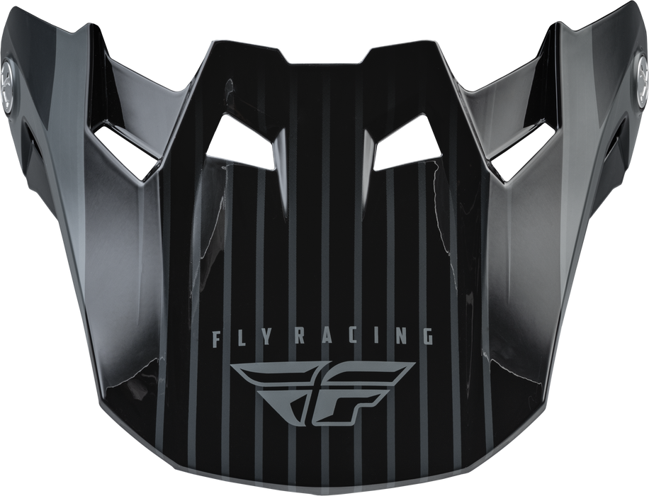 Fly Racing 73-47101S Formula Carbon Prime Visor Grey/Carbon Yl/Sm