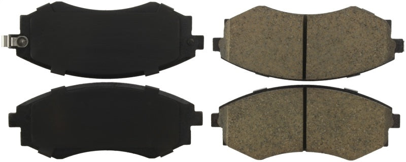 StopTech Street Touring 89-1/94 Compatible with Nissan 240SX (w/ABS) Front Brake Pads 308.07