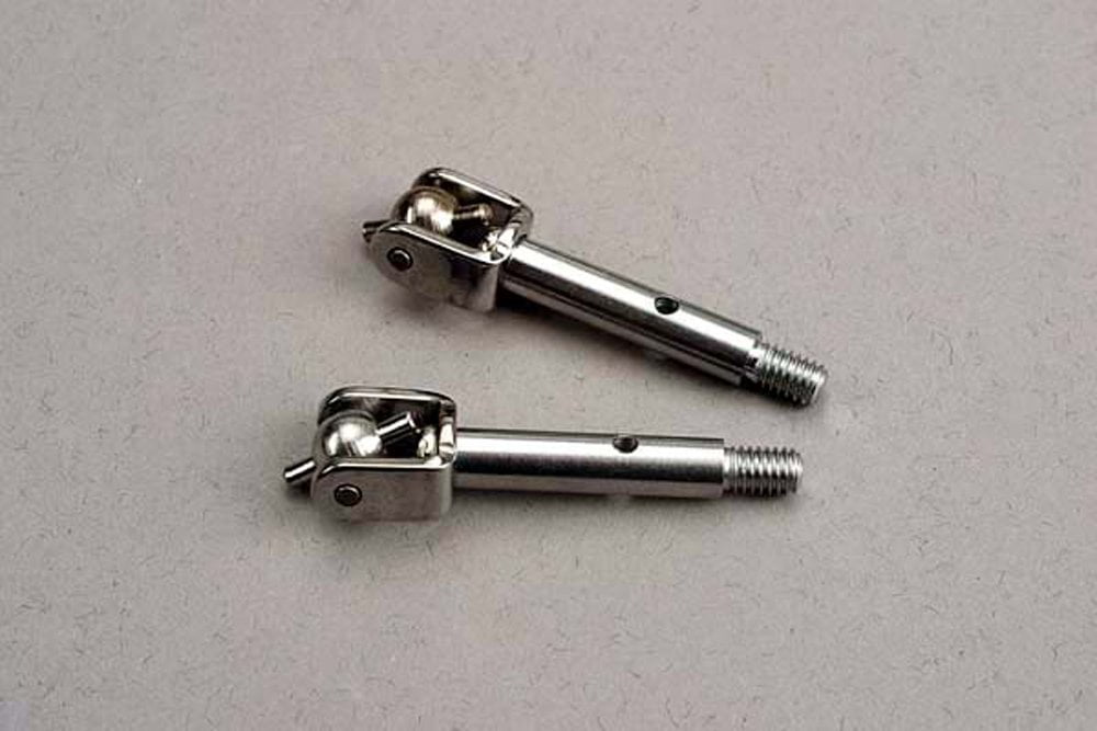 Traxxas 4253 Rear Stub Axles, Assembled with U-Joints (pair)