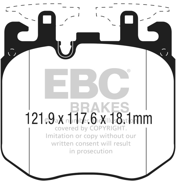Ebc Yellowstuff Brake Pad Sets DP42304R