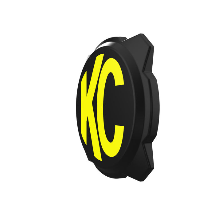 Kc Hilites 6" Pro6 Gravity® Light Cover Black Yellow Kc Logo 5111