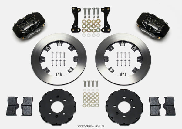 Wilwood Forged Dynalite Front Hat Kit 12.19in 94-01 Honda/Acura w/262mm Disc 140-6163