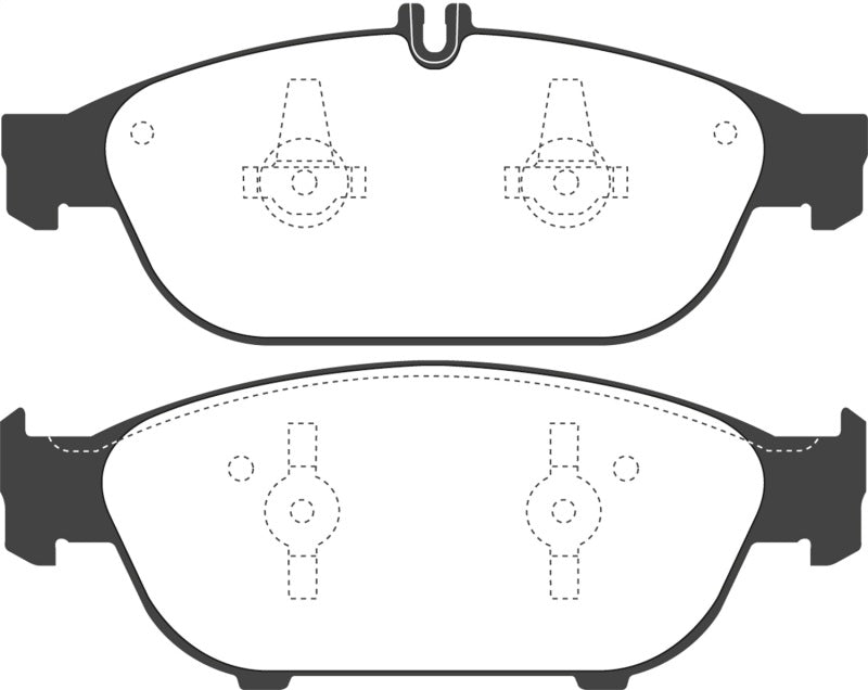 EBC 12+ Mercedes-Benz E550 4.6 Twin Turbo Coupe Redstuff Front Brake Pads DP32169C