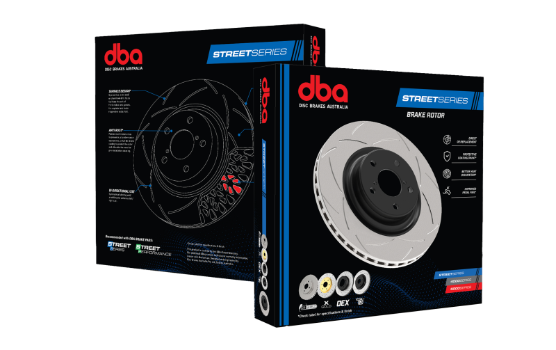 DBA 07-10 Lexus IS350 Front Slotted Street Series Rotor 2720S