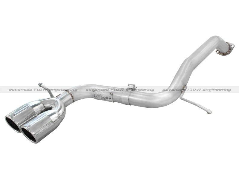 aFe Takeda Exhaust Axle-Back 08-14 Scion xB L4 2.4L 304SS Polished Dual Tips Exhaust 49-36018