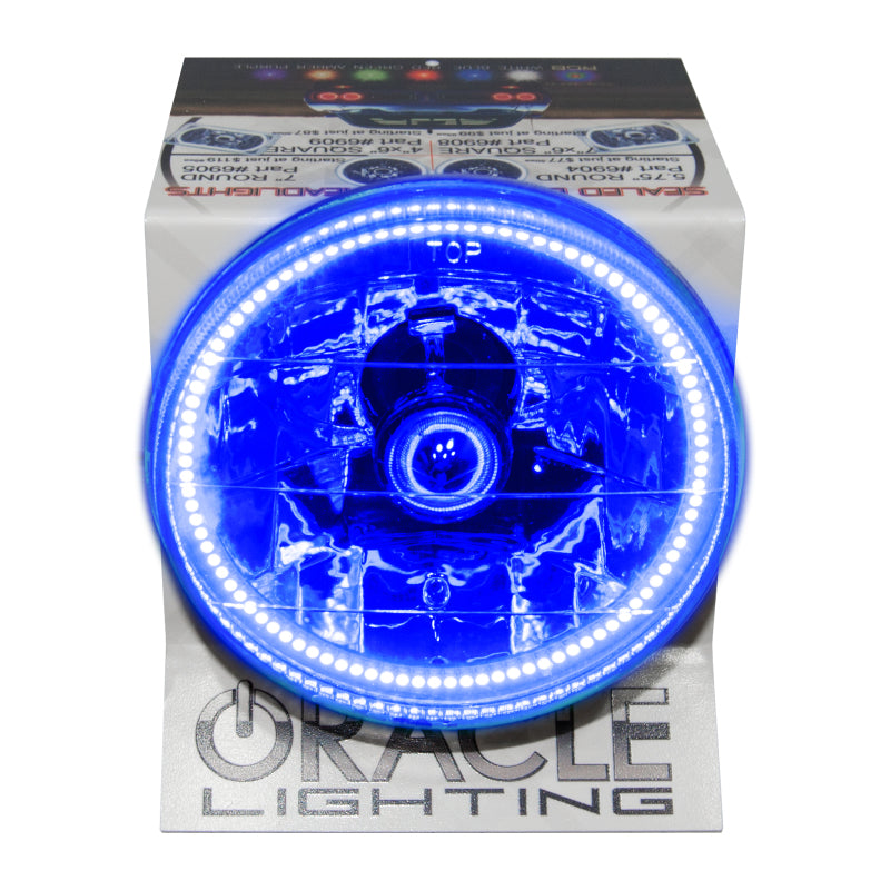 Oracle 5.75 Sealed Beam Powered Display Blue SEE WARRANTY 8066-002