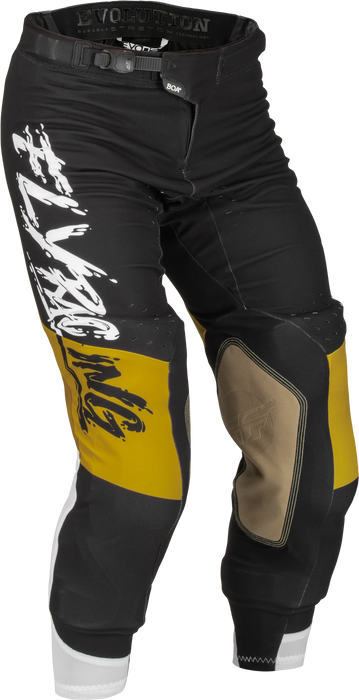 Fly Racing 2023 Adult Evolution DST L.E. Pants (White/Gold/Black, 34)