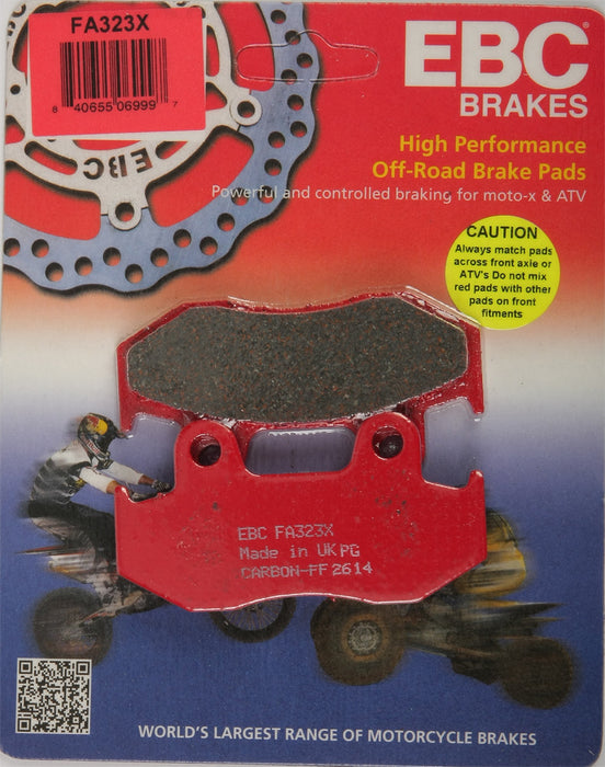 EBC Brakes FA323X Disc Brake Pad Set