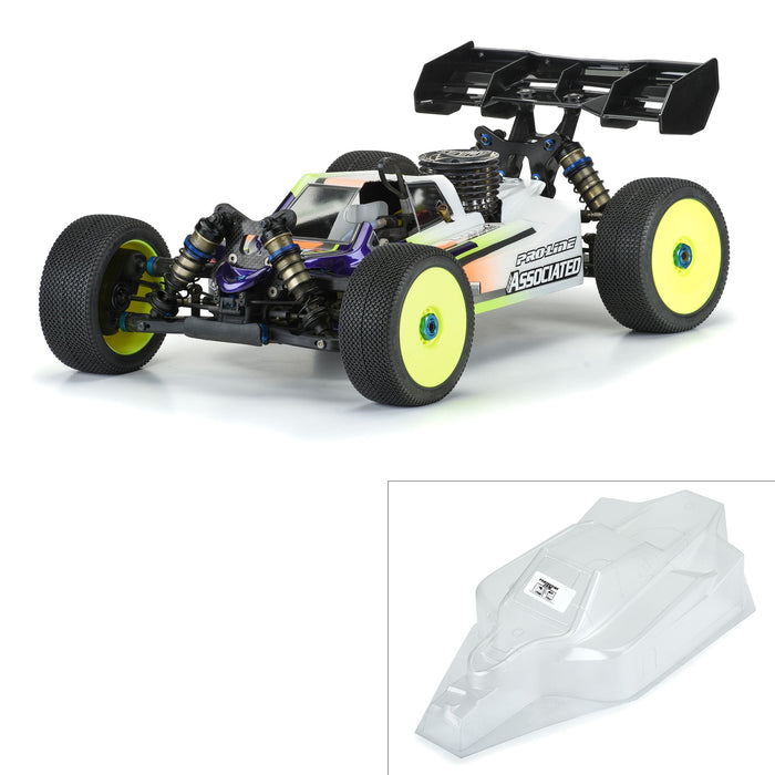 Pro-Line Racing Axis Clr Bdy AE RC8B3.2 & RC8B3.2e w/LCG Battery PRO355400 Car/Truck  Bodies wings & Decals